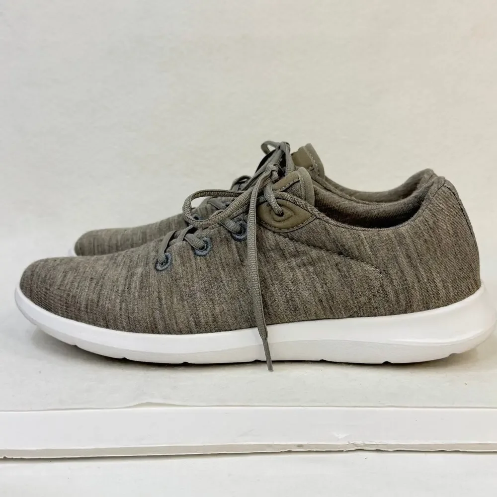 Merinos Womens Lace Up Casual Sneaker Lightweight Merino Wool Comfort Size 10
